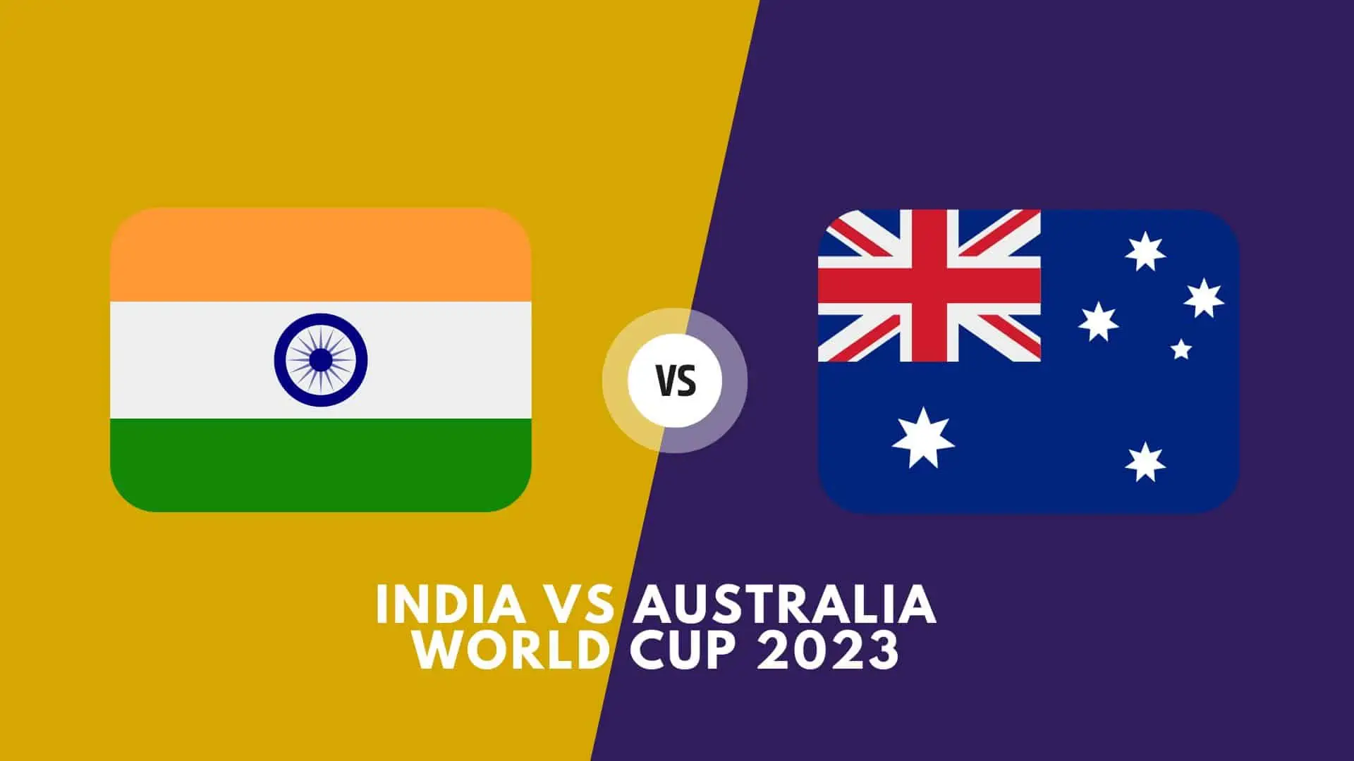 India vs Australia World Cup 2023 – Line UP, How To Watch, Pitch Report, and Prediction